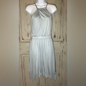 Moulinette Soeurs baby blue dress Anthropologie S